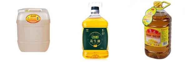 電子稱重半自動食用油灌裝機案例